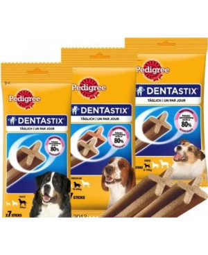 Лакомство за куче  Pedigree Dentastix Daily Oral Care 270гр. за едри породи