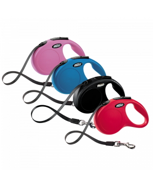 Flexi Classic L Tape 5 m - автоматичен повод за кучета - лента 5 м, до 50 кг