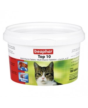 Витамини за котка Beaphar TOP 10, 180 бр.