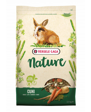 ПЪЛНОЦЕННА ХРАНА ЗА ЗАЙЦИ  CUNI NATURE 2,3кг.