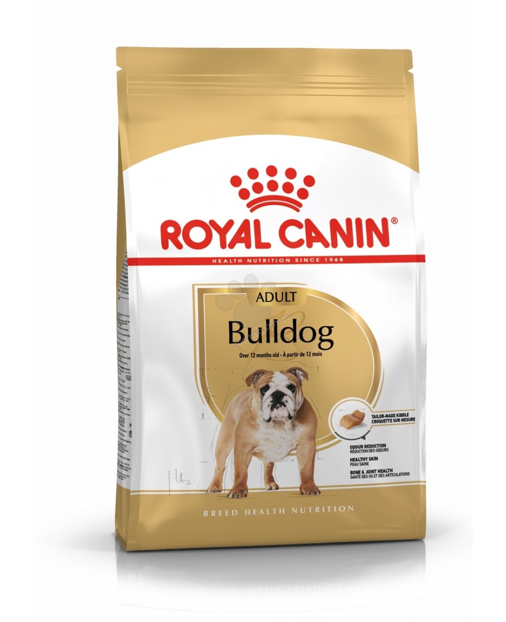 Суха храна за кучета-  Royal Canin Bulldog Adult 12кг.