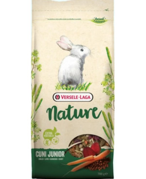 ХРАНА ЗА МАЛКИ ЗАЙЧЕТА - CUNI NATURE  JUNIOR 0.7кг.