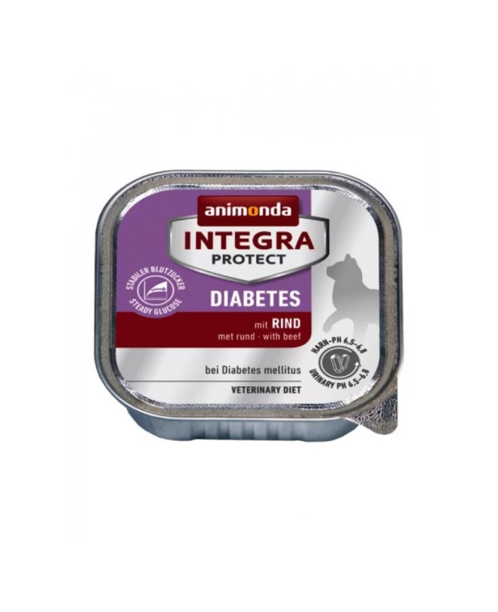 Integra Protect диабет коте 100г. с  телешко