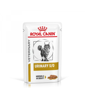Храна за котки Royal Canin Urinary s/o Pouch с пиле, за разтваряне на струвитни камъни 12х85гр.