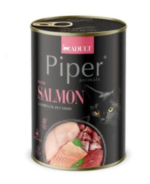 Консерва за  котки PIPER SALMON 400 гр. - БЕЗ зърно