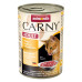 Консерва за котки Carny Adult  - говеждо, пилешко и патешки сърца  6x400гр.