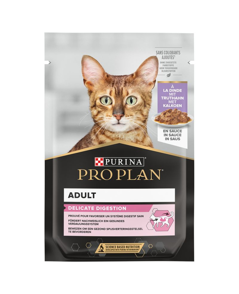 Пауч за котки - Purina Pro Plan Delicate - 85г.