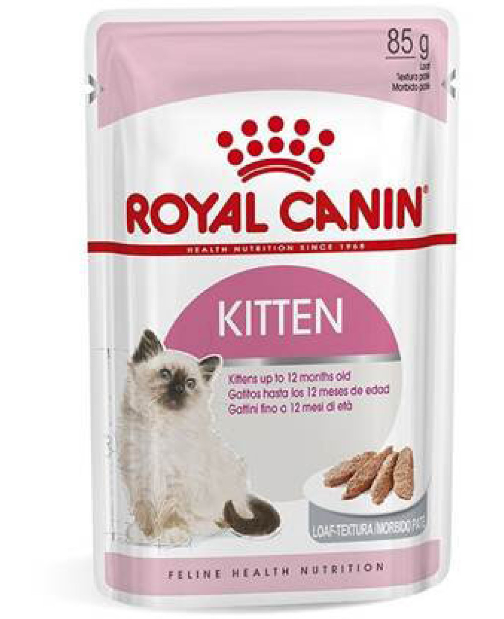ROYAL CANIN KITTEN IN LOAF ПОДРАСТВАЩИ КОТЕНЦА ПАУЧ 12бр.х85гр.