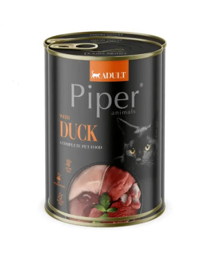 Консерва за котки PIPER Duck 400 гр. - с патешко БЕЗ зърно