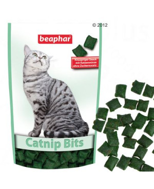 Лакомство за котки BEAPHAR CATNIP BITS котешка трева, 35 g.