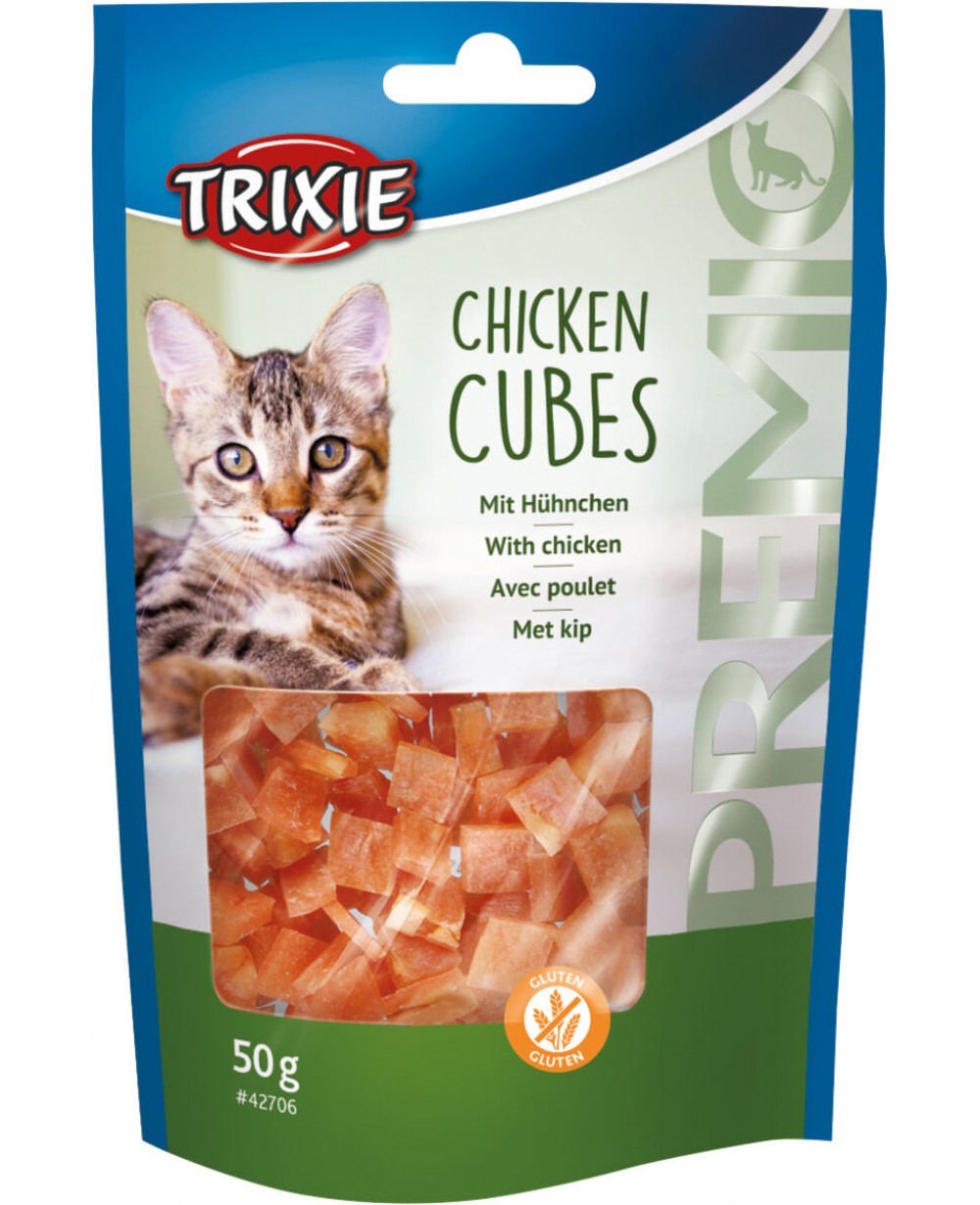 Trixie Premio Cubes - Лакомство кубчета пилешко месо 50гр.