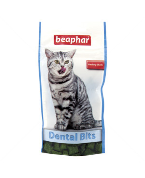 Лакомство за котки BEAPHAR DENTAL BITS за зъби, 35 g.