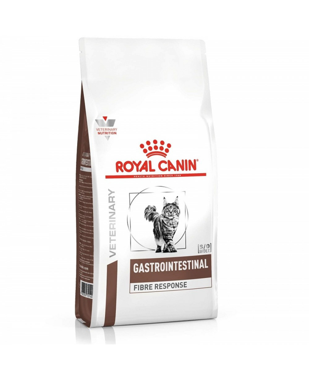 Royal Canin Veterinary Diet Gastrointesinal cat Fibre Response - Суха храна за котки 4кг. 