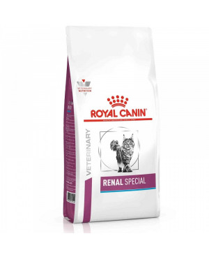Суха храна за котки Royal Canin Vet. Diet Renal Special в подкрепа на бъбречната функция 4кг.