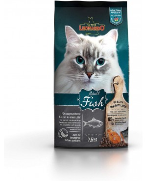 Суха храна за котки Leonardo fish 7,5кг.
