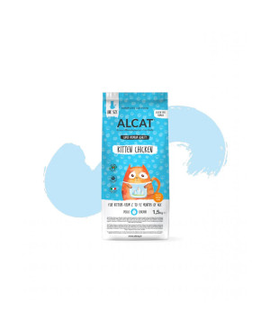 Alcat Kitten Chicken - за подрастващи котета 8кг.