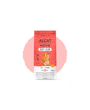 Alcat Adult Ocean - за израснали котки, с океанска риба 8кг.