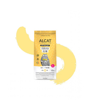 Alcat Sterilised Ocean Fish - за кастрирани котки, с риба 8кг.