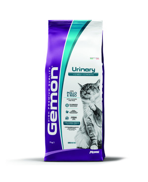 GEMON URINARY CAT –  ПИЛЕШКО И ОРИЗ 7кг. 