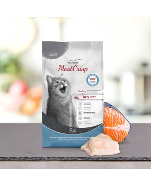 Суха храна за котки Platinum MeatCrisp Adult с риба 3кг.