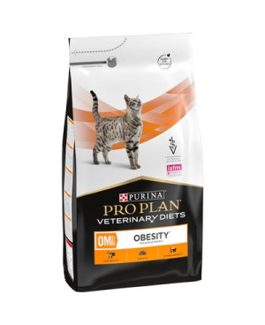 СУХА ХРАНА ЗА КОТКИ Pro Plan Veterinary Diets Feline OM ST/OX за контрол на килограмите 1.5кг.
