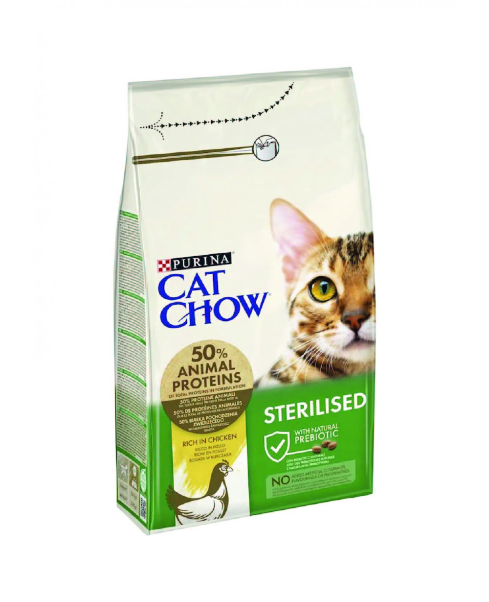Суха храна за котки  Cat Chow Adult Special Care Sterilised 15кг.