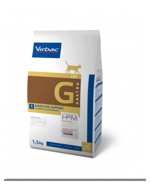 Virbac HPM Diet Cat Digestive Support G1 1.5кг.