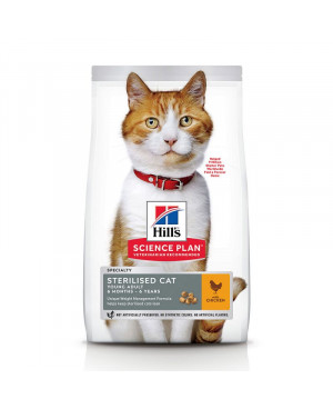 Суха храна за котки Hill's Feline Adult Sterilized с пилешко 10кг.