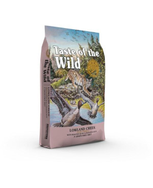 Taste of the Wild Lowland Creek with Quail & Roasted Duck - с месо от пернат дивеч  6.6 кг.
