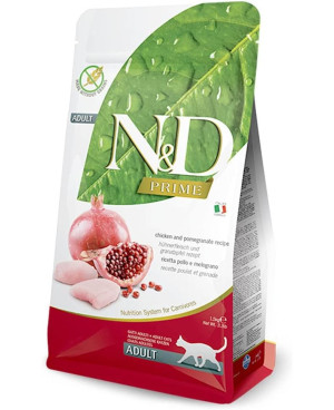N&D Cat Prime Adult Chicken&Pomegranate 5кг. с пилешко и нар.