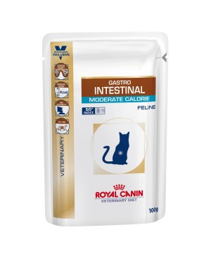 Храна за котки - Royal Gastro. Mod.Calorie Cat при стомашно-чревни нарушения - 12х85гр.