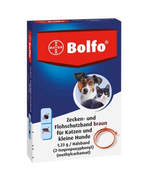 Bolfo-противопаразитен нашийник за малки кучета и котки 38см.