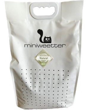 MiniWeetter - Биоразградима котешка тоалетна с аромат 18л.
