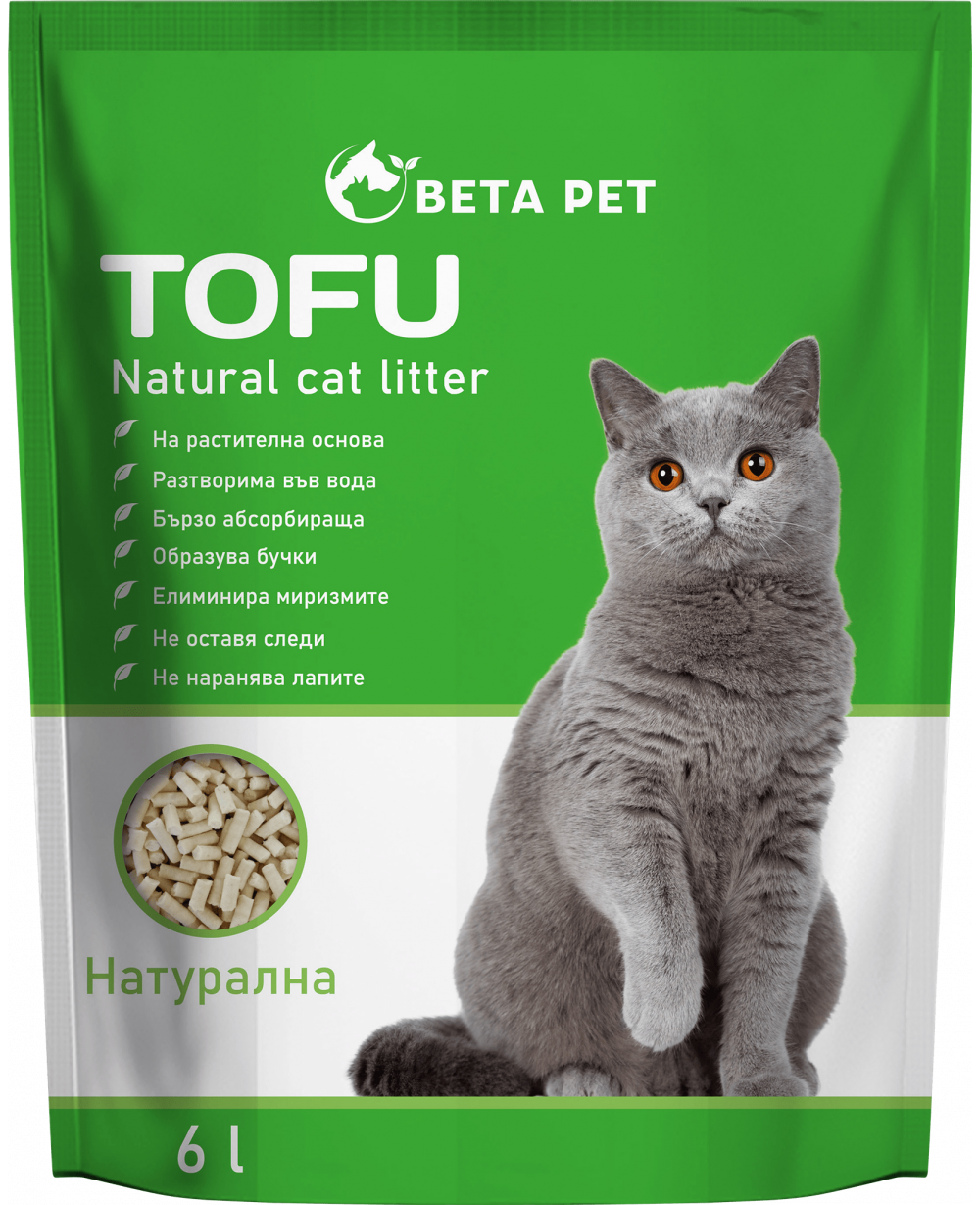 Tofu bio - котешка БИО тоалетна 6L