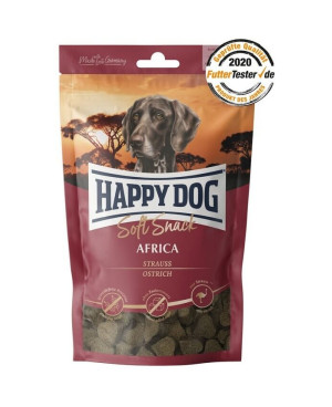 Happy Dog Soft Snack Africa - Меко лакомство без зърно, с месо от африкански щраус.100г.
