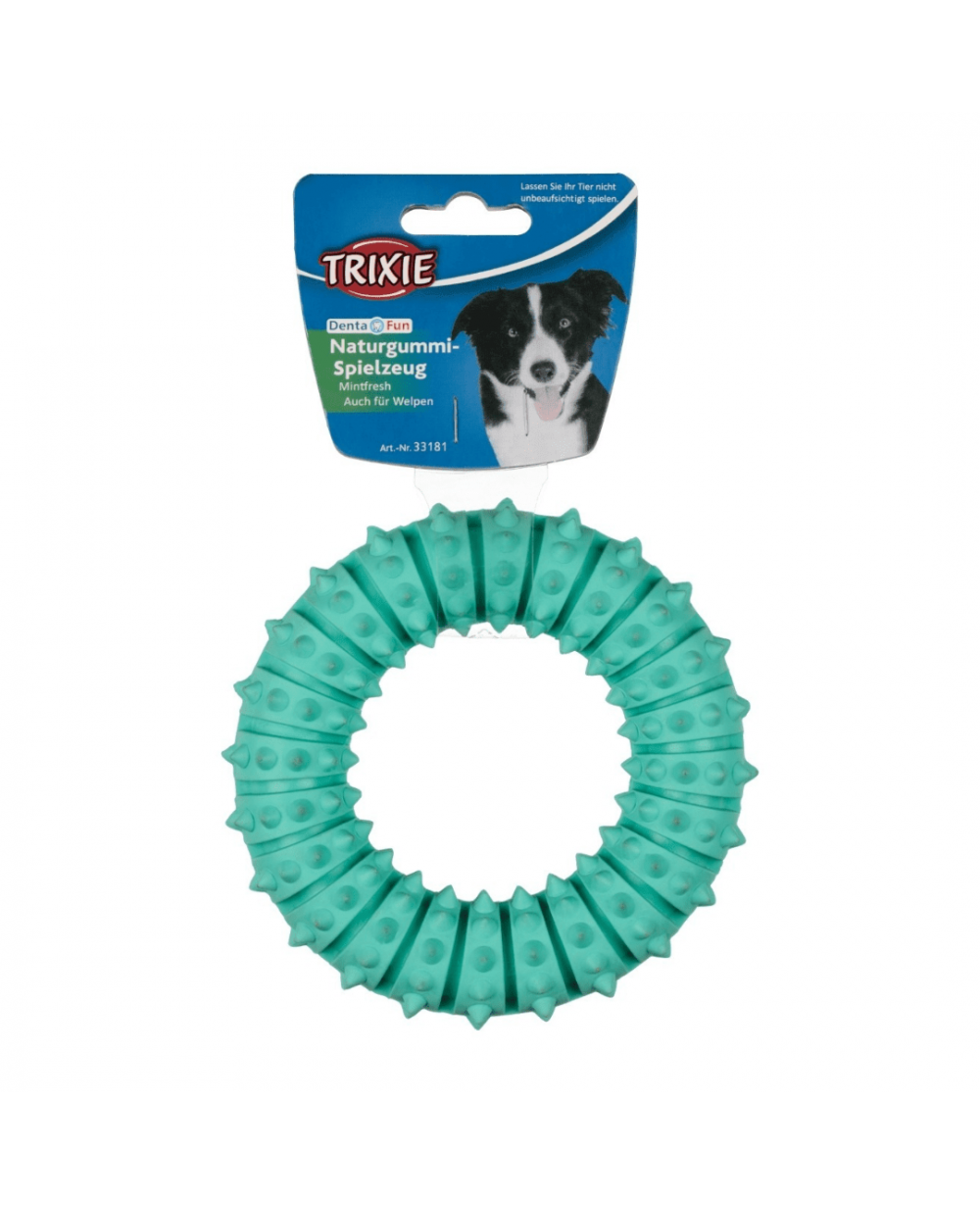 Trixie Denta Fun Mintfresh Ring - Ринг за кучета за по-добра устна хигиена 12 см.