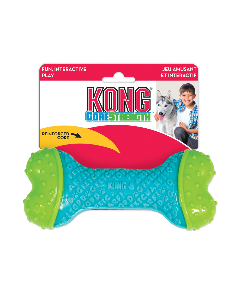 Kong Core Strength Small/Medium - Здрав гумен кокал за кучета
