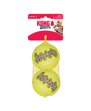KONG AIRDOG TENNIS BALL гумена тенис топка със звук за кучета - различни размери