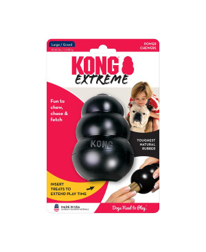 KONG Extreme L - кокал за кучета  от едри породи ,с отвор за лакомства