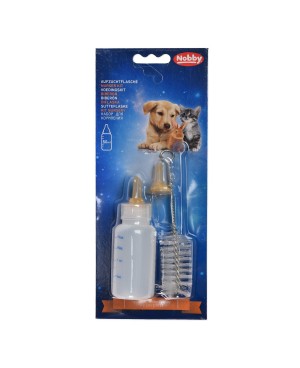 биберон с шише и четка за почистване  50ml. Nobby 