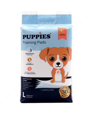 Puppies - хигиенна подложка за кучета с феромони 10 бр. L - размер 60х60