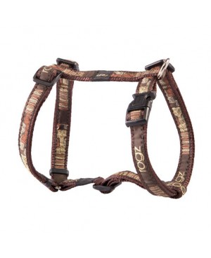 нагръдник за куче Rogz Mocha bone 32-52см. medium