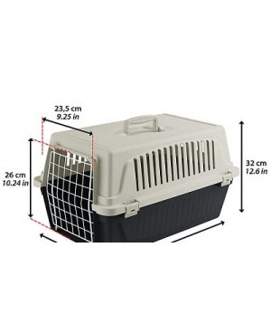 ТРАНСПОРТНА ЧАНТА ATLAS 20 EL GREY 58Х37Х32СМ ДО 8КГ.