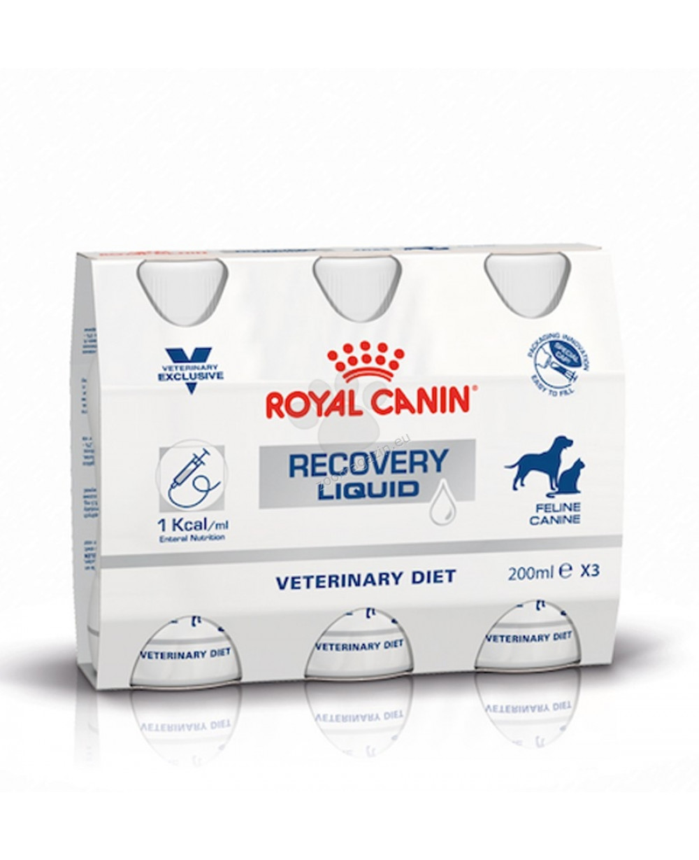 ROYAL CANIN ICU RECOVERY DOG/CAT - LIQUID ТЕЧНА ХРАНА ЗА КУЧЕТА И КОТКИ 3х200мл.