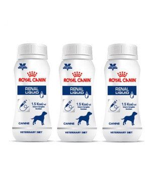 Royal Canin - ICU RENAL DOG - LIQUID - при нарушена бъбречната функция 3x200мл.