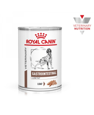 Консерва за кучета Royal Gastrointestinal LOW FAT при хронично разстройство, повръщане 400гр.