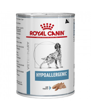 Royal Canin Hypoallergenic - Консерва за кучета  с хранителни непоносимости 0.400 кг