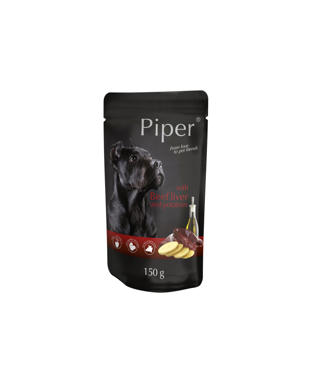 Piper Pouch телешки дроб и картофи 150g.