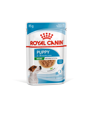 ROYAL CANIN MINI PUPPY ПОДРАСТВАЩИ ДРЕБНИ ПОРОДИ ПАУЧ 12бр.х85гр.