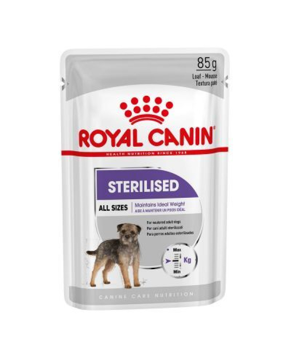 ROYAL CANIN MINI STERILIZED КАСТРИРАНИ КУЧЕТА ПАУЧ 12бр.х85гр.